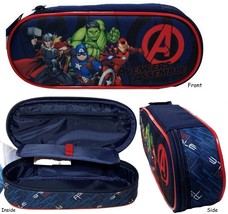 Marvel Avengers Sturdy Pencil Case Pen Holder Pouch Bag (8.5in x 3in x 2... - $10.88