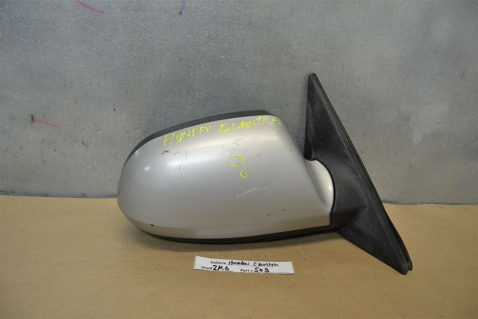 Primary image for 2001-2006 Hyundai Elantra Right Pass OEM Electric Side View Mirror 503 2K6