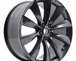 2016-2020 Tesla Model S Turbine 21&quot; 21x9 Rim 10 Spoke Wheel ET40 Factory... - £214.11 GBP