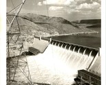 RPPC Overhead View of Grand Coulee Dam WA Washington Postcard 1940s UNP - $3.91