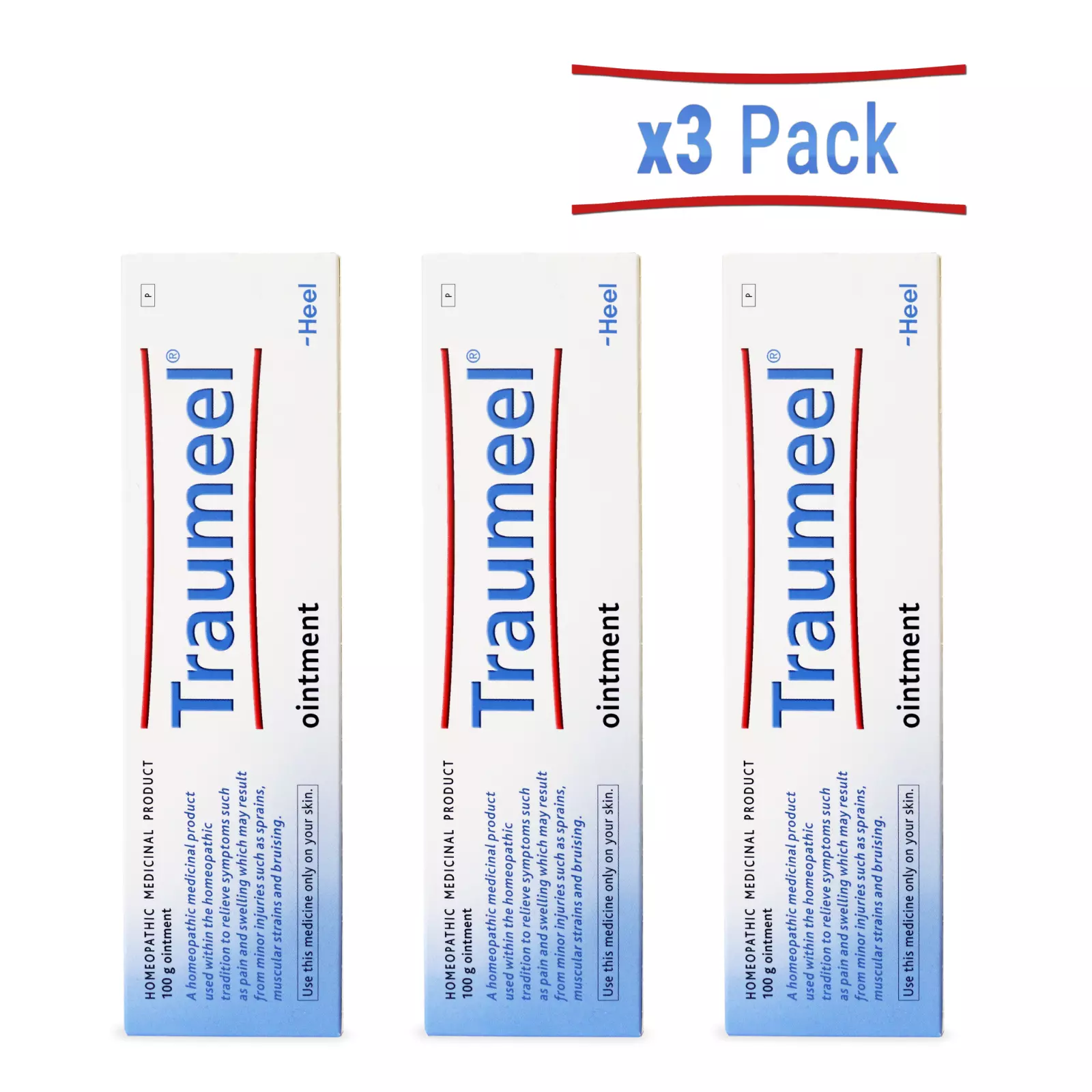 Traumeel 50gm Ointment Effective relief for pain and inflammation cream 3 BOXES