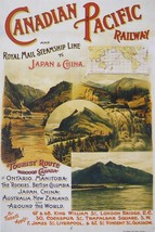 Canadian Pacific Railway &amp; Royal Mail Steamship line to Japan &amp; China (Train) -  - £25.49 GBP