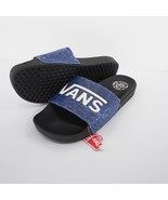 Vans Men Slide-on Slippers Sandals VN0A45JE2FH True Blue Black Size 9 Ne... - $39.95