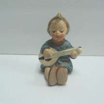 M. I. Hummel Goebel Figurine Joyful Girl &amp; Mandolin #53 TMK-4 - £25.51 GBP