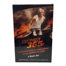 Conspiracy 365 4 Book Box Set Hardcover Gabrielle Lord January - April Lot - £15.44 GBP