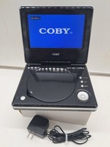 Coby TF-DVD7006 Portable DVD Player  No- Remote Tested And Working  - £15.20 GBP