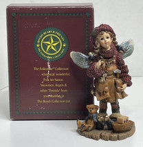 VTG Boyds Folkstone Collection Fixit Santa Fairie Figure Statue Folk Art Rustic - £9.95 GBP