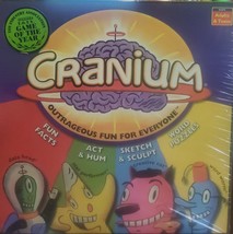 Cranium The Game 4 Your Whole Brain 1998 Outrageous Game Board New Sealed - $28.04