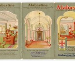Alabastine Water Color for Walls Brochure Grand Rapids Michigan 1925 - $186.12