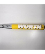 Worth Quad FPQPST 34in / 25oz Fastpitch Softball Bat Yellow -9 - $108.61 CAD