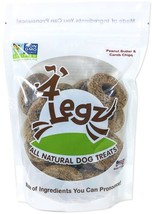 4Legz Ode 2 Odie Peanut Butter and Carob Chips for Dogs 7 oz - £24.74 GBP