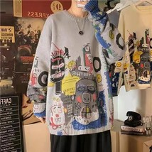 Retro Niche Woman Sweaters French Loose Casual Fashion Sweater Women Korean Styl - £75.05 GBP
