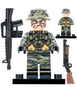 Vietnam War US Tiger Stripe Grunt with Shotgun 1pc Minifigure - $3.99