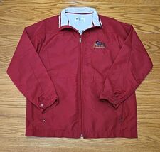 Holloway Great Lakes Loons Baseball Jacket Mens Size Medium Maroon Sports - $29.70