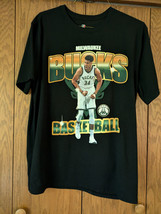 Milwaukee Bucks NBA t-shirt, new, without tags, size XL, black - $13.55