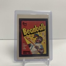 1973 Topps Wacky Packages Series 3 Tan Backs #3 Beanball Gum - $3.95