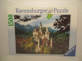 Ravensburger 1500 piece Neuchwanstein Castle of King Louis II puzzle - $41.57