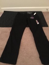 Faded Glory Women&#39;s Black Jeans Pants Skinny Fit Zip and Button Pockets ... - $40.74