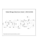 2015-2016 Hobie Mirage Adventure Island Kayak Boat EVA Foam Teak Deck Fl... - £157.53 GBP