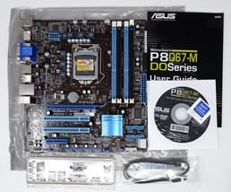 Asus P8Q67-M DO/CSM LGA1155 Matx Vid Lan Sound 6-USB PCI-E Motherboard - New! - £51.83 GBP