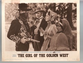 Girl Of The Golden West 11x14 Original Lobby Card-Jeanette MacDonald - £26.36 GBP