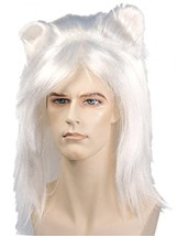 Lacey Wigs Japanese Beast Light Grey Costume Wig - £91.40 GBP