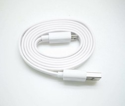 White Micro USB  Data Sync Charger Cable 24awg CORD For HTC One X V M7 M... - £5.30 GBP