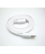White Micro USB  Data Sync Charger Cable 24awg CORD For HTC One X V M7 M... - $6.72