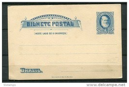 Brazil 1889 Mint Postal Stationary Card  Emperor  Pedro - £7.91 GBP