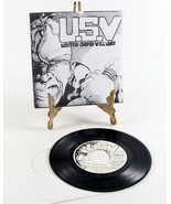 Vintage USV United Super Villians Get Real Drugs Punkhouse 1997 Vinyl 45... - £14.15 GBP