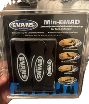 Evans Min-EMAD TOMS And Snare Dampers MINEMAD Dampener Drums drumheads M... - £15.30 GBP