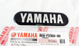 Yamaha Logo Emblem Sticker Resin 85mm x 25mm for motorcycle New - $8.63