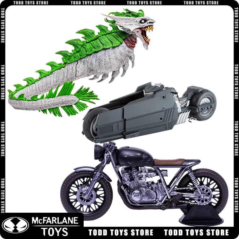 McFarlane Toys New Batman Stray Motorcycle Pale Rider Motorcycle Death Metal - £37.22 GBP+
