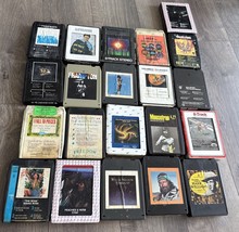 Foreigner, Willie Nelson, Hank Williams, KC Sunshine Band 8-Track Lot Of 21 - $309.79 MXN