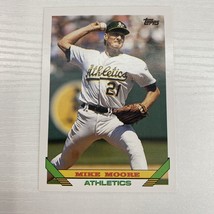 1993 Topps # 73 Mike Moore Oakland Athletics - $1.59