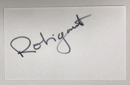 Robin Yount Signed Autographed 3x5 Index Card - Baseball HOF - £15.92 GBP