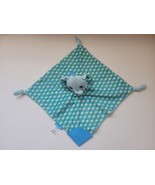 BooginHead Elephant Lovey Blue Green Security Blanket Teether 2017 Stuff... - $11.64