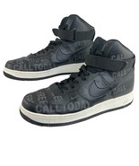 Nike Mens Air Force 1 Toll Free Sneakers Black Size 11.5  AF1 High Top A... - £95.20 GBP