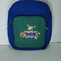 90’s Nickelodeon Rugrats Backpack Tommy Angelica Chuckie 1998 Kids 13&quot;x 11&quot; - $29.69