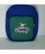 90’s Nickelodeon Rugrats Backpack Tommy Angelica Chuckie 1998 Kids 13&quot;x 11&quot; - £23.36 GBP