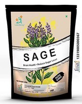 100 Grams Dried Sage Leaves for Tea (Whole) Energy Reiki Removes Energy Blocks . - £23.72 GBP