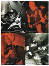 Alexi Laiho, Doc Coyle, Matt Bachand, Jeff Loomis 2015 pin-up photo print - $4.01