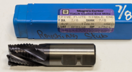 NEW Niagara 47524 RFM440 TiALN HSCO 7/8 x 7/8 x 3-3/8 x 1 Stub Roughing ... - $831.05 MXN