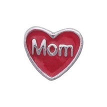 Origami Owl Charm (New) Red Mom Heart - CH6003 - £7.04 GBP