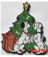 Disney Christmas Dogs 101 Dalmatians Pongo and Perdita with Presents DLR... - £30.24 GBP