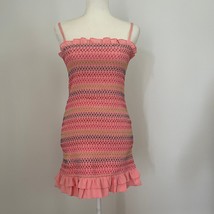 Lovers + Friends Sean Mini Dress Pink Lemonade Size Small - $1,313.78 MXN