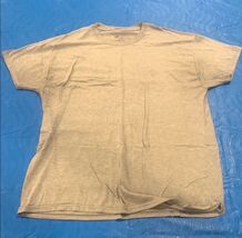 Hanes Light Gray Short Sleeve Tee Large - $5.94