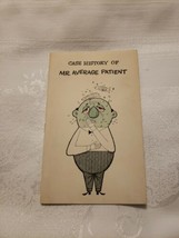 UNUSED Case History of Mr. Average Patient Greeting Card Book Buzza Cardozo MCM - £15.97 GBP