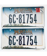 2009 United States Montana Gallatin County Passenger License Plate 6C 81754 - €17,18 EUR