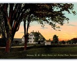 Shirley Station Starting Point Goffstown NH New Hampshire DB Postcard H20 - £3.17 GBP
